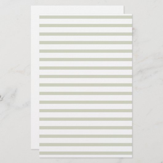 Papierstreifen mit grüner Linde für Schreibwaren Briefpapier (Vorne/Hinten)