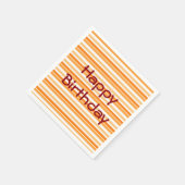 Papierstreifen Serviette (Ecke)