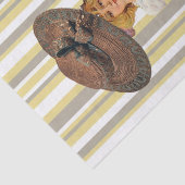 Papierstreifen Vintag Seidenpapier (Ausschnitt)