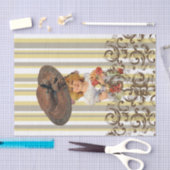 Papierstreifen Vintag Seidenpapier (Handwerk)