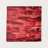 Papierstreifen Wandteppich (Vorderseite (Horizontal))