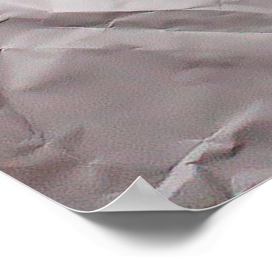 Papierstruktur Poster (Ecke)