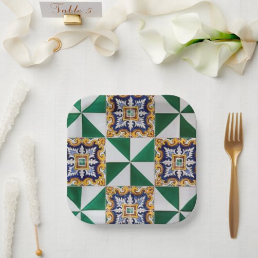 Papiertafel 36 pappteller (Hochzeit)