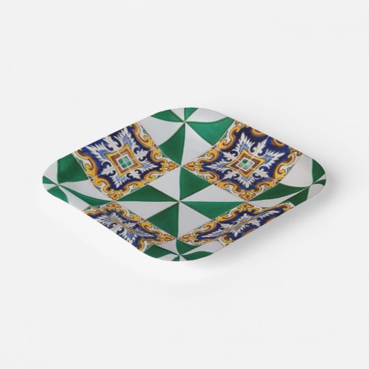 Papiertafel 36 pappteller (Gewinkelt)