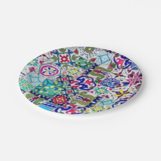 Papiertafel 68 pappteller (Schrägansicht)