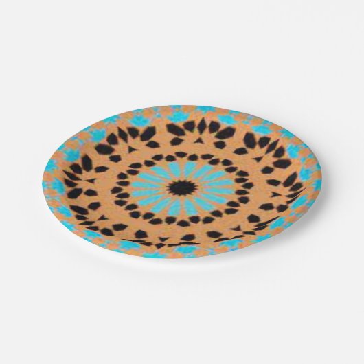 Papiertafel 74 pappteller (Schrägansicht)