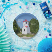 Papiertafel Baileys Harbour Range Lights Pappteller (Party)