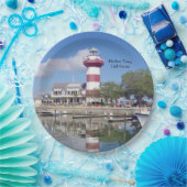 Papiertafel der Hafenstadt Pappteller (Party)