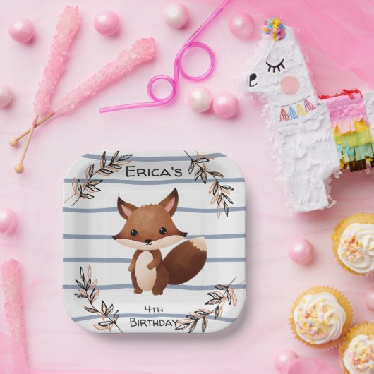 Papiertafel für das benutzerdefinierte Holz - Eich Pappteller (Party)