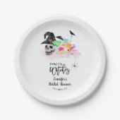 Papiertafel für das Brautparty trinken Pappteller (Vorderseite)