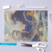 Papiertafel für das entkundete Hirschgeflecht Seidenpapier (Handwerk)