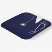 Papiertafel für den Abschluss von Krankenschwester Pappteller (Gewinkelt)