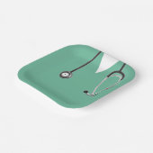 Papiertafel für den Abschluss von Krankenschwester Pappteller (Gewinkelt)