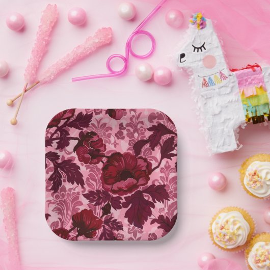 Papiertafel für den Junggeselinnen-Abschied Napa V Pappteller (Party)