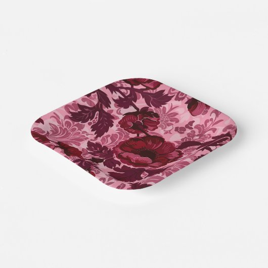 Papiertafel für den Junggeselinnen-Abschied Napa V Pappteller (Gewinkelt)