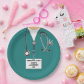 Papiertafel für den medizinischen Abschluss Pappteller (Party)