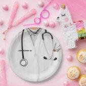 Papiertafel für den medizinischen Abschluss Pappteller (Party)