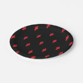 Papiertafel für die Beleuchtung Pappteller (Schrägansicht)