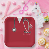 Papiertafel für die Krankenpflege Pappteller (Party)