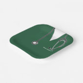 Papiertafel für die Krankenpflege Pappteller (Gewinkelt)