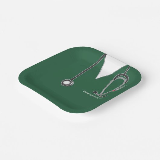 Papiertafel für die Krankenpflege Pappteller (Gewinkelt)