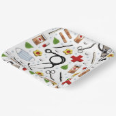 Papiertafel für die Krankenpflege Pappteller (Gewinkelt)