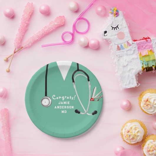 Papiertafel für die medizinische Schulbildung Pappteller (Party)