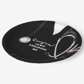 Papiertafel für die medizinische Schulbildung Pappteller (Schrägansicht)