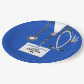 Papiertafel für die medizinische Schulbildung Pappteller (Schrägansicht)