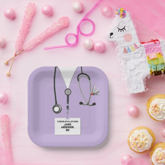 Papiertafel für die medizinische Schulbildung Pappteller (Party)