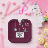 Papiertafel für die medizinische Schulbildung Pappteller (Party)