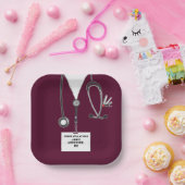 Papiertafel für die medizinische Schulbildung Pappteller (Party)