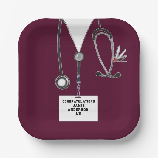 Papiertafel für die medizinische Schulbildung Pappteller (Vorderseite)