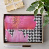 Papiertafel für die rosa Blume Seidenpapier (Geschenk)