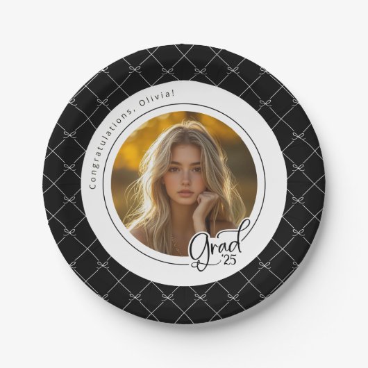 Papiertafel für die Schwarz-weiße Foto-Graduierung Pappteller (Vorderseite)