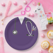 Papiertafel für Krankenversicherer Pappteller (Party)