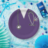 Papiertafel für Krankenversicherer Pappteller (Party)