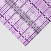 Papiertafel für moderne Lavendelmuster Seidenpapier (Detail)
