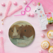 Papiertafel für Schweine mit doppelter Guinea Pappteller (Party)