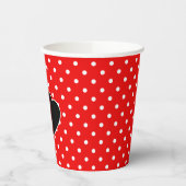 Papiertafel Pappbecher (Links)