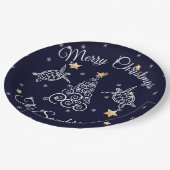 Papiertafel Pappteller (Schrägansicht)