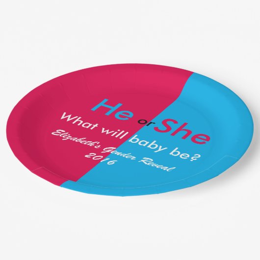 Papiertafel Pappteller (Schrägansicht)