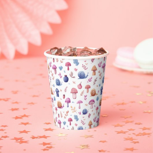 Papiertafeln für den Whimsical Magic Garden Pappbecher (Insitu)