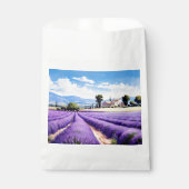 Papiertasche mit Charme Lavendel Provence Frankrei Geschenktütchen (Vorderseite)