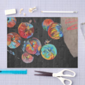 Papiertaschentuch, Apfelfarbensack Seidenpapier (Handwerk)