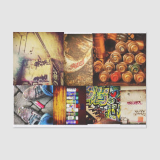 Papiertaschentuch, Graffiti-Kunst Seidenpapier