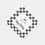 Papiertaschentuch Serviette (Ecke)