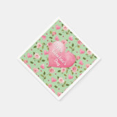 Papiertaschentuch Serviette (Ecke)