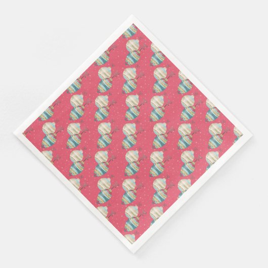 Papiertaschentuch Serviette (Ecke)