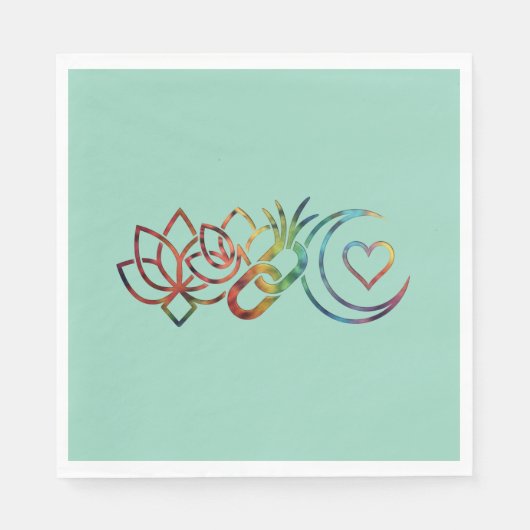 Papiertaschentuch Serviette (Vorderseite)